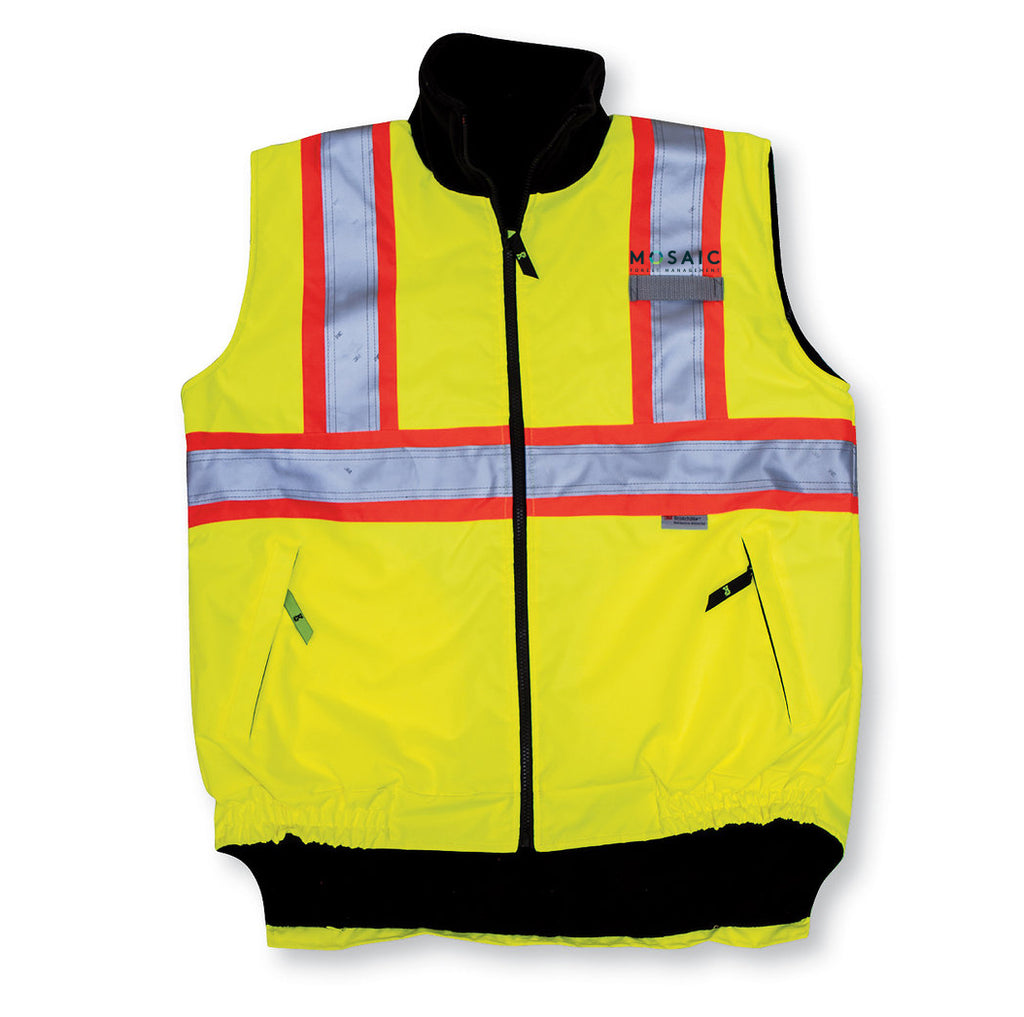 Lime Reversible Safety Vest