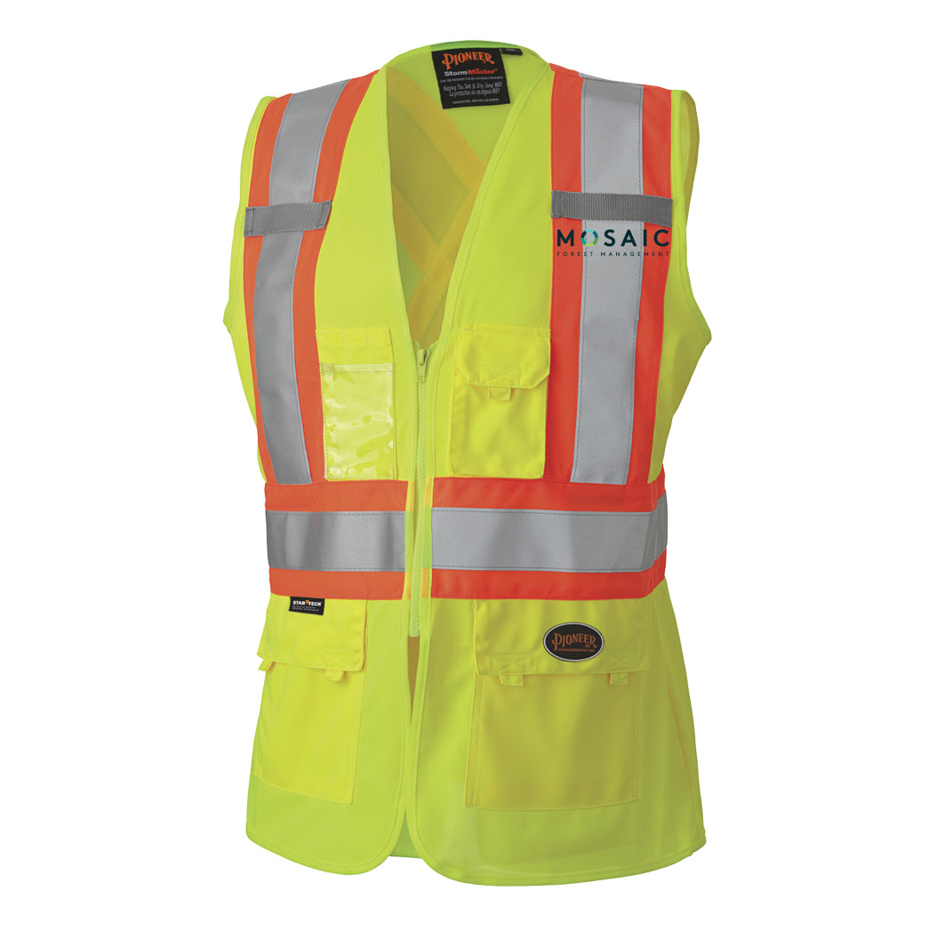 Hi-Viz Yellow Women's Safety Vest