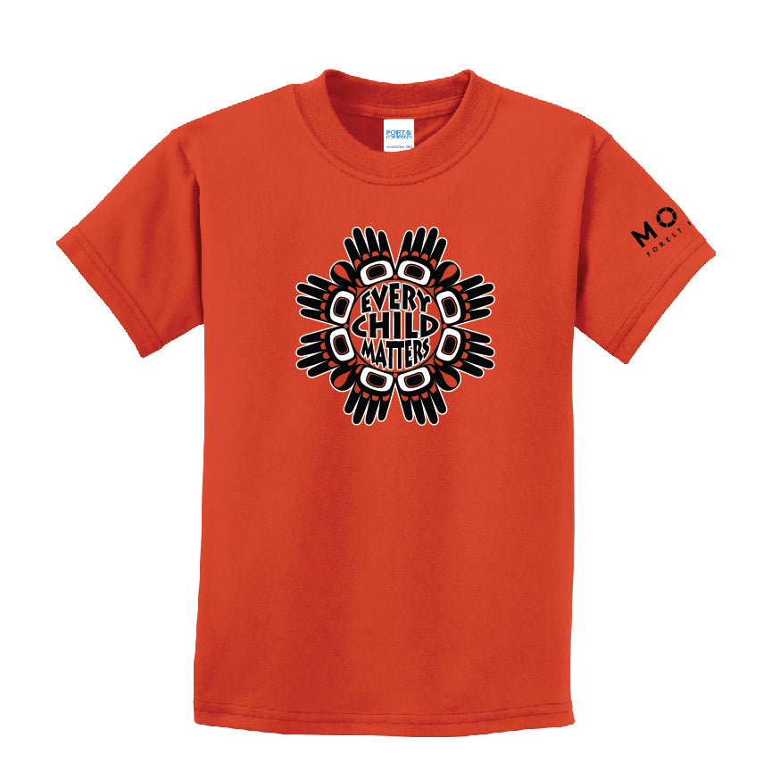 Every Child Matters - Youth Unisex Orange T-Shirt  *ORANGE SHIRT ORDERS NOW CLOSED*