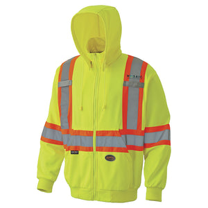 Hi-Viz Yellow Safety Hoodies