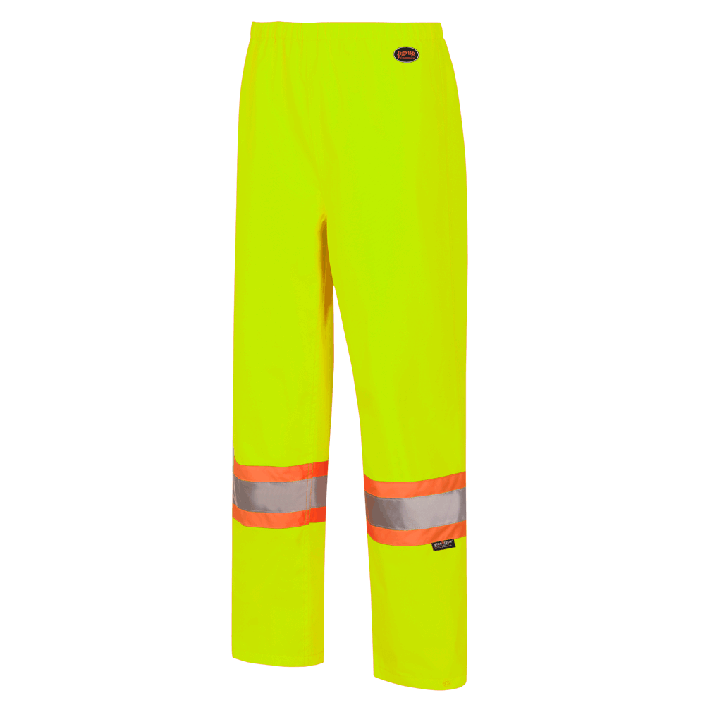 Women's Hi-Viz Yellow Waterproof 300D Polyester/PU Pants