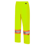 Women's Hi-Viz Yellow Waterproof 300D Polyester/PU Pants