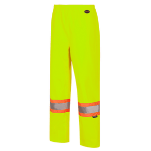 Women's Hi-Viz Yellow Waterproof 300D Polyester/PU Pants